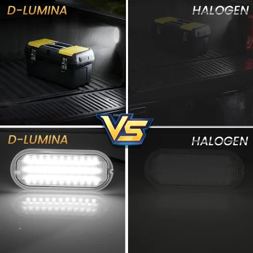 Vista 3 de D-Lumina luz LED para cama de camioneta con arnés de cableado compatible con Ford 2015-ACTUAL F150, 2017-ACTUAL F150 Raptor F250 F350 Super Duty