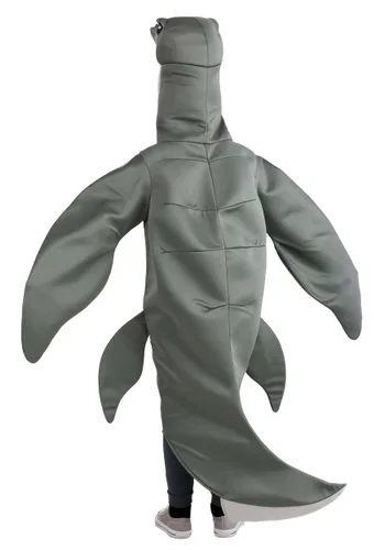 Vista 2 de Disfraz de Monstruo del Lago Ness para Niños Multicolor