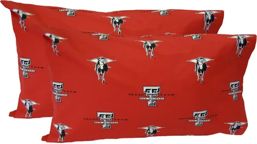 Vista 37 de College Covers Everything Comfy Arkansas Razorbacks - Par de fundas de almohada, estándar, 20 x 30 pulgadas, incluye 2 fundas de almohada
