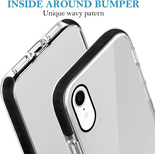 Vista 3 de Funda de teléfono personalizada para iPhone XR, diseño personalizado de fotos de collage de múltiples imágenes, resistente a los golpes, resistente