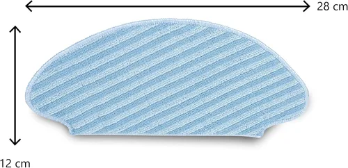 Vista 2 de Rowenta 2 Toallitas de microfibra para Smart Force Essential Aqua Robot Aspiradores ZR690202