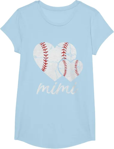 Vista 22 de Camiseta de béisbol Mimi para el Día de la Madre, Negro, S