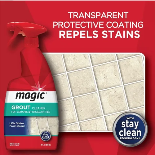 Vista 2 de Magic 3052 Limpiador de lechada de 30 onzas con tecnología Stay Clean