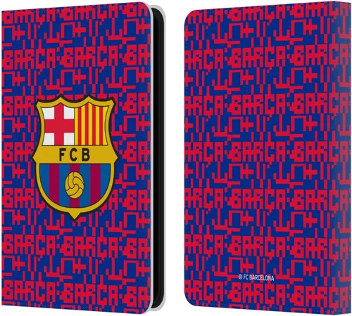 Vista 9 de Head Case Designs Funda de piel con licencia oficial del FC Barcelona Barca Crest Graphics compatible con Kindle Paperwhite 5 (2021)