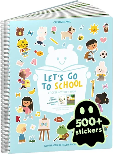 Vista 32 de Cupkin Libro de calcomanías de princesas para niños, un mundo mágico de Cupkin, artículos esenciales de viaje en avión para niños pequeños, más