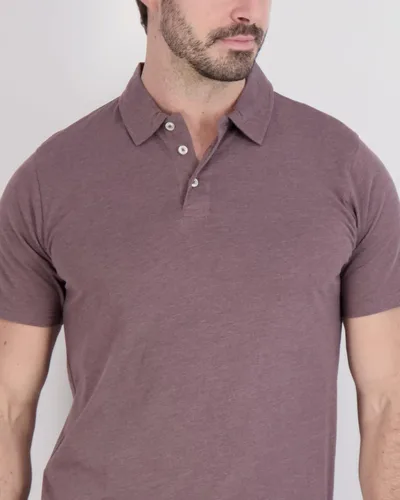 Vista 29 de Real Essentials Paquete de 3: Polo de manga corta de algodón para hombre, de secado rápido, transpirable, (disponible en tallas grandes y altas)