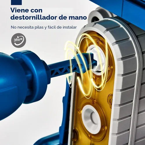 Vista 4 de CubicFun - Juguete de robot-vehículo para desmontar, 5 en 1, juguetes de construcción para niños de 5 años, multicolor 5 in 1 Take Apart Trucks
