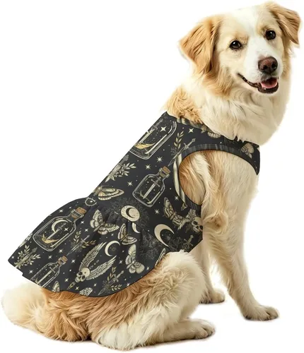 Vista 15 de Dog Dress for Medium Dogs (Baseball Gifts Art)