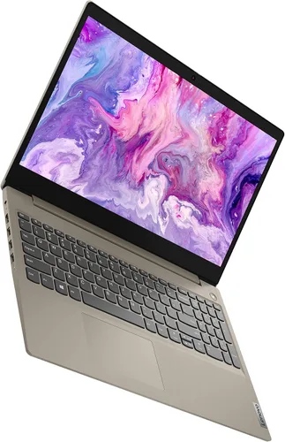 Vista 2 de Lenovo - IdeaPad 3 Laptop con pantalla táctil HD de 15" - Intel Core i3-1115G4 - Gráficos Intel UHD - Memoria de 8 GB - SSD de 256 GB - Almendra