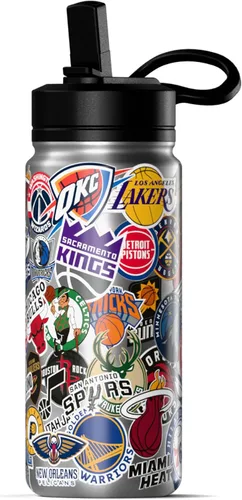 Vista 10 de Hydrapeak x NBA Taza de café con licencia oficial de todos los equipos de 18 onzas, con tapa abatible y asa para viajes, para frío/calor, taza