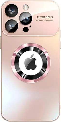 Vista 14 de Funda magnética para cámara de cristal para iPhone 11, color negro
