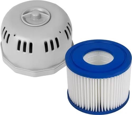Vista 8 de Pieza de repuesto para bañera de hidromasaje P05343, soporte para cartucho de filtro P6653 compatible con Best Way Cole man SaluSpa, soporte