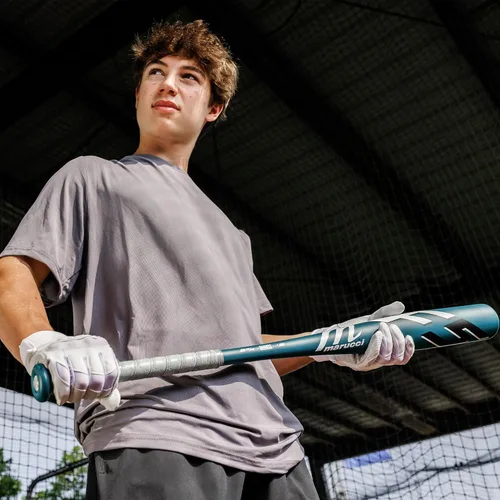 Vista 4 de MARUCCI Bate de béisbol de aluminio F5 BBCOR 4ª generación, barril de 2 5/8 pulgadas