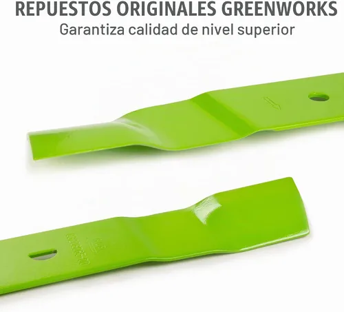 Vista 5 de Greenworks Cuchilla de repuesto para cortacésped (se adapta a: cortacésped de 17 pies / MO40B411 / MO40B01 / MO48B2210 / MO10B00)