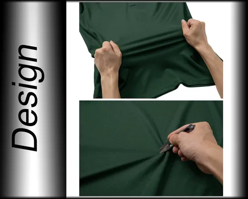 Vista 6 de BIYLACLESEN Camisetas polo de golf para hombre rendimiento piqué táctico militar manga larga