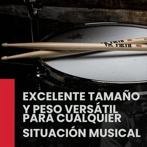 Vista 4 de Baquetas Vic Firth clásicas 5A, Custom