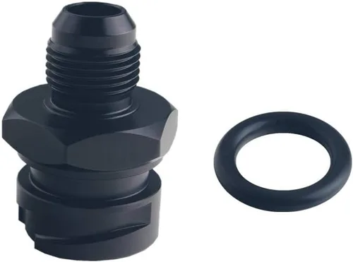 Vista 5 de DEWHEL LSX LS1/LS6/LS2/LS3/LS7 Tapa de Aceite de Válvula de Cobertura en Billete Negro con Ajuste -10 an de Compatibilidad
