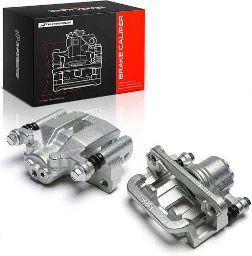 Vista 10 de A-Premium Conjunto de Pinza de Freno de Disco con Soporte Compatible con Modelos Seleccionados de Nissan - Rogue 2008-2013, Rogue Select 2014-2015