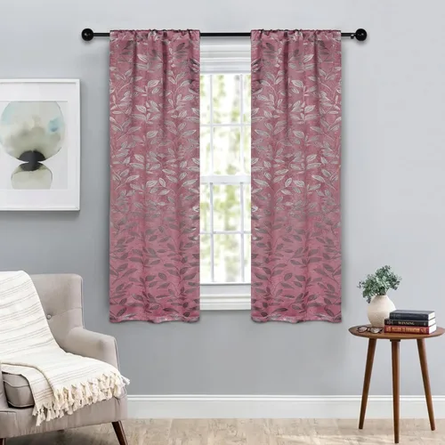 Vista 8 de BLUENILEMILLS BNM - Paneles de cortinas opacas para oscurecer la habitación con bolsillo para barra, cortinas perfectas para ventanas de cocina