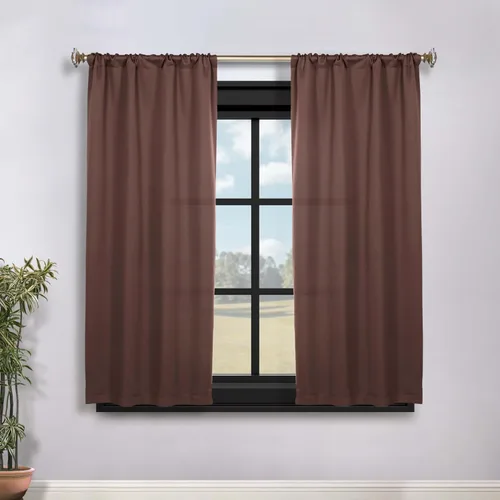 Vista 35 de Superior Cortinas Opacas, Oscurecimiento de Habitación, Dormitorio, Cortinas, Cocina, Acentos de Ventana de Sala de Estar, Bloqueo Solar, Térmico
