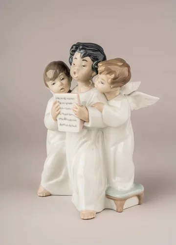 Vista 2 de Figura del grupo de ángeles de Lladro