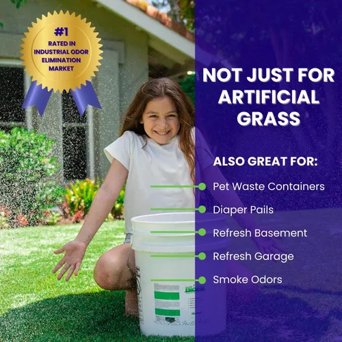 Vista 7 de BioTurf Mini Power Pack Limpiador de césped para orina de mascotas al aire libre – Limpiador de césped artificial concentrado – Desodorizador