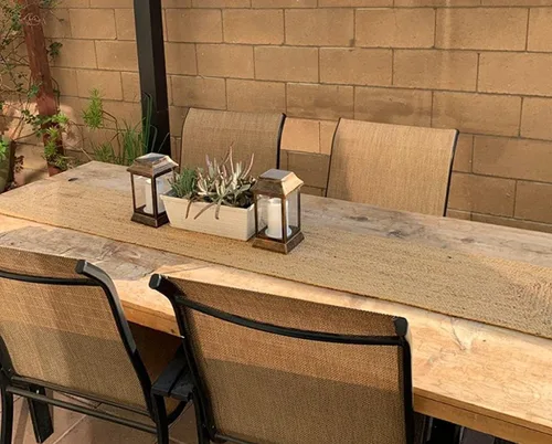 Vista 11 de Lightnpro - Platos redondos de madera de acacia, platos para aperitivos, mesa central, platos de servicio para ensalada, sándwiches, hamburguesas
