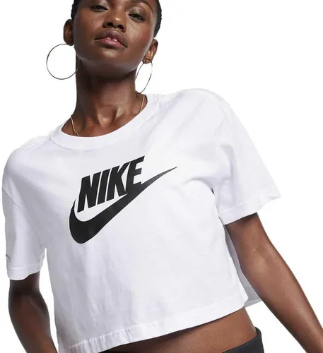 Vista 6 de Nike Camiseta deportiva Essential Crop para mujer