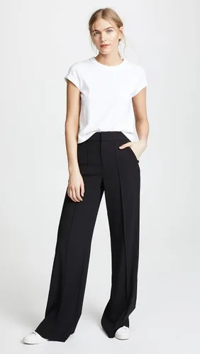 Vista 5 de alice + olivia Pantalones de pierna de cintura alta Dylan para mujer