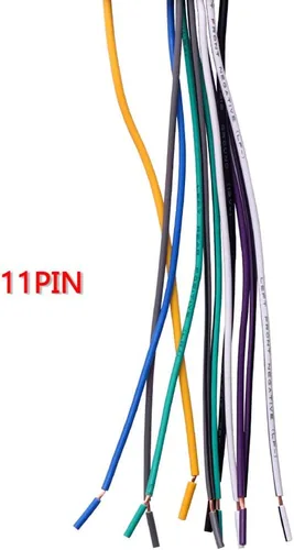 Vista 4 de RDBS Arnés de cableado estéreo para automóvil para Dodge 2006-2016, Jeep 2008-2016, modelos Chrysler 2004-2016, cable de radio con conector