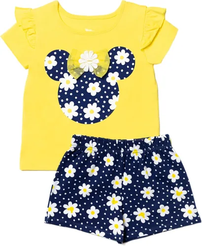Vista 3 de Disney Minnie Mouse - Juego de diadema y pantalones cortos para niñas