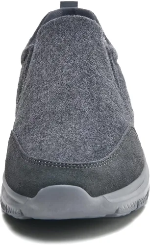Vista 2 de Zuwoigo Zapatos casuales para caminar para hombre, cómodos mocasines para conducir, trabajo, tenis, barco, zapatos