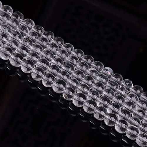 Vista 7 de Pulsera elástica de cristal transparente de 328 pies para hacer joyas, collares, pulseras, hilo de cuentas, 0.031 in