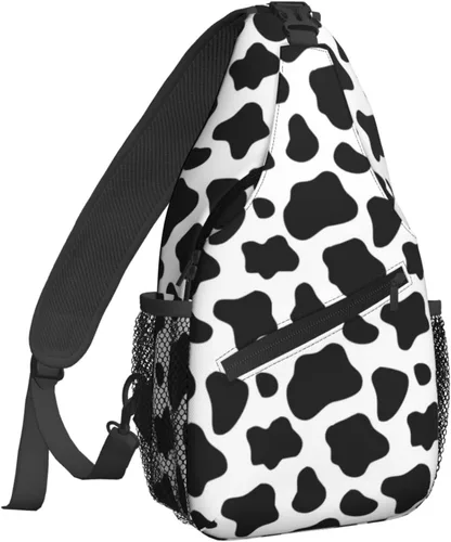 Vista 27 de Famame Mochila bandolera para el pecho, bolsa de hombro cruzada, gimnasio, ciclismo, viajes, senderismo, Varios