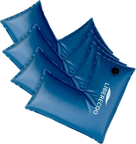 Vista 6 de LIBERECOO Bolsas de agua para cubierta de piscina enterrada, extra duraderas de 0.016 in de PVC calibre 27, bolsas de agua de invierno de 2 pies