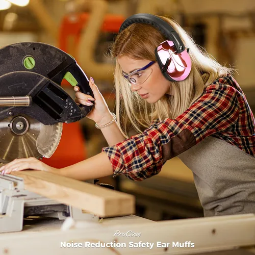 Vista 171 de ProCase NRR 28dB Noise Reduction Ear Muffs, Foldable Adjustable Noise Cancelling Headphones