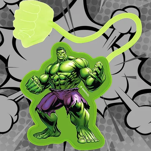 Vista 4 de JA-RU Marvel Spiderman & Hulk Manos Pegajosas Elásticas Juguetes Snap (1 Paquete Hulk) Manos Elásticas de Superhéroes. Suministros de Juguetes a