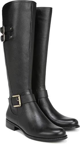 Vista 2 de Naturalizer Womens Jessie Knee High Buckle Detail Riding Boots