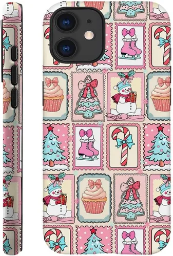 Vista 70 de DAIZAG Funda compatible con iPhone 11, funda duradera de protección contra golpes para niñas y mujeres, cruz bíblica, collage de flores
