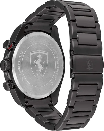 Vista 6 de Ferrari 0830654 - Reloj de cuarzo con correa de acero inoxidable color negro 20 modelo 0830654