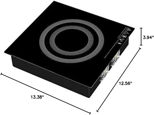 Vista 2 de SPT SR-108MR Calentador de inducción incorporado comercial (sin cocinar)