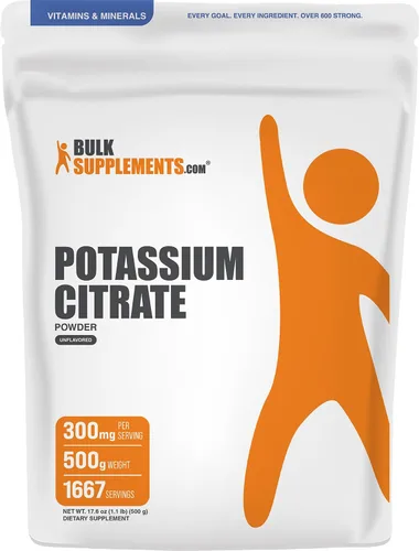Vista 7 de BulkSupplements Citrato de potasio en polvo, 1