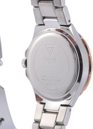 Vista 5 de Guess W15072L2Señoras Mini Prism Plata Reloj De Oro