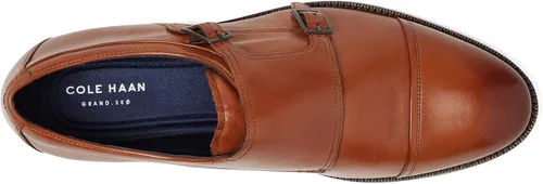 Vista 2 de Cole Haan Harrison Grand 2.0 - Correa de monje con punta de gorra