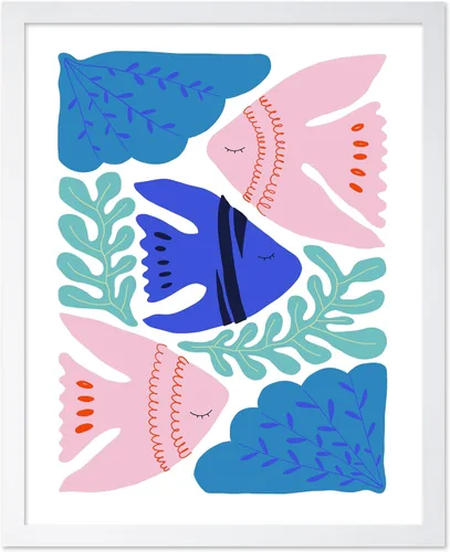 Vista 26 de Poster Master Fish Poster - Retro Aquatic Print - Marine Life Art - Groovy Fish Design - Abstract Artwork - Chic Boho Decor - Sea Design - Ocean or