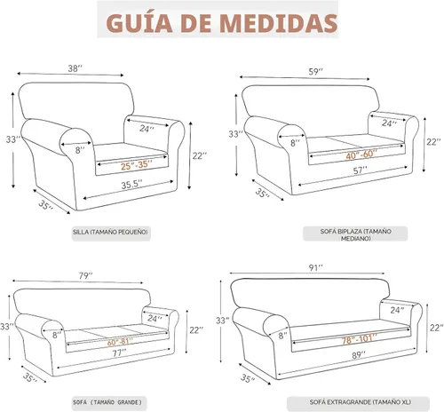 Vista 6 de Easy-Going - Funda de sofá 100% impermeable, funda de sofá con impermeabilidad doble, funda de sofá jacquard elástica, protector de muebles a prueba