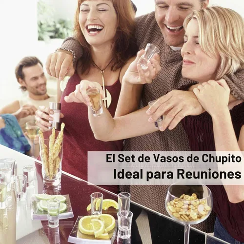 Vista 5 de SuproBarware Juego de 12 vasos de chupito a granel de 1.2 onzas 12-Clear