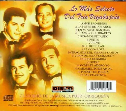 Vista 2 de Mas Selecto Del Trio Vegabajeno