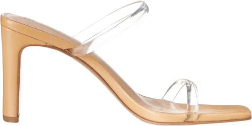 Vista 6 de The Drop Women's Avery Square Toe Two Strap High Heeled Sandal