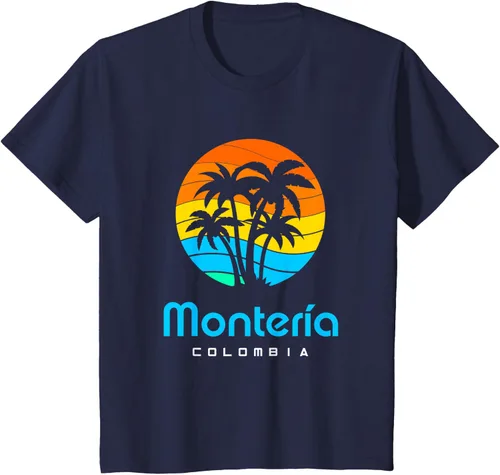 Vista 68 de Camiseta Montería Colombia, Negro
